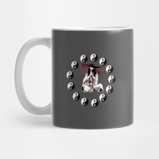 yin yang balance harmony design eastern philosophy  temple vibes Mug